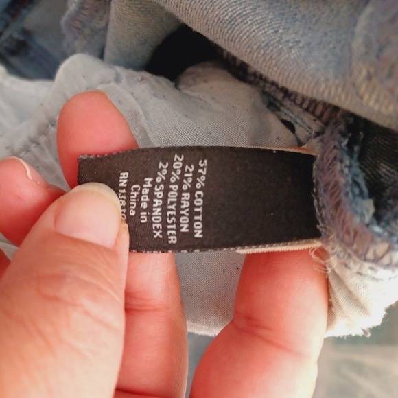 Avenue Jeans Sz 22 Girlfriend Relaxed Slim Fit‎ Distressed Classic Casual Womens - Picture 4 of 8